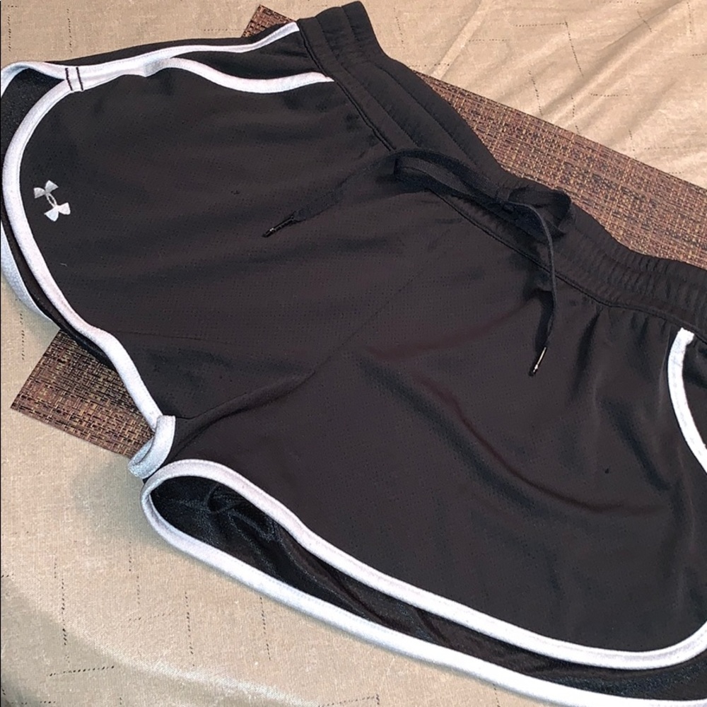 Under Armour Black Running Workout Shorts